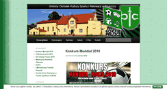 Desktop Screenshot of goksirpruszcz.com